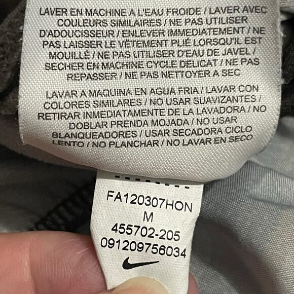 Nike Womens Athletic Shorts Medium Brown Tempo Dri Fit Lined Running Track Short - Picture 5 of 14